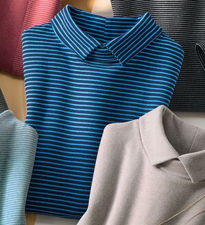 ルフラン（ルフラン）の「選べる！カチオンプルオーバー（カットソー）」｜ブルー系