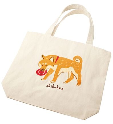 BELLUNA（ベルーナ）の「地球に優しくリサイクルコットン混刺しゅうトート（トートバッグ）」