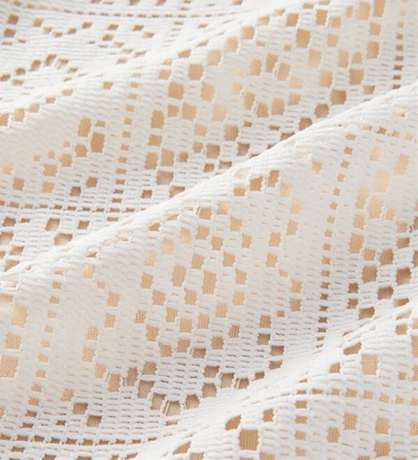 GeeRA（ジーラ）の「前後２ＷＡＹパネルレースキャミワンピース（その他ワンピース）」｜詳細画像