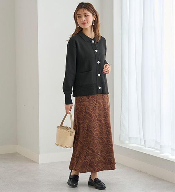 BELLUNA（ベルーナ）の「アウター感覚！ニットジャケット（その他ジャケット）」｜詳細画像