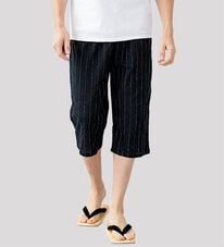 「【３本組】日本製播州ちりめん７分丈ステテコ（メンズルームウェア）」