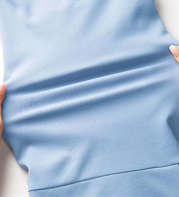 BELLUNA（ベルーナ）の「ジョーゼット素材タック使いＴブラウス（ブラウス）」｜詳細画像