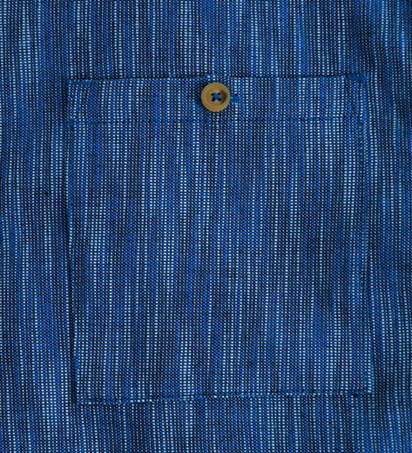 「ざっくり木綿のゆったりリラックスシャツ（メンズシャツ）」｜詳細画像