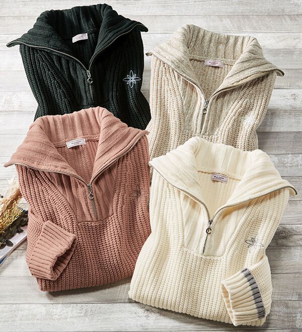 ルフラン（ルフラン）の「ゆったり着こなす温もりセーター（ニット・セーター）」｜詳細画像