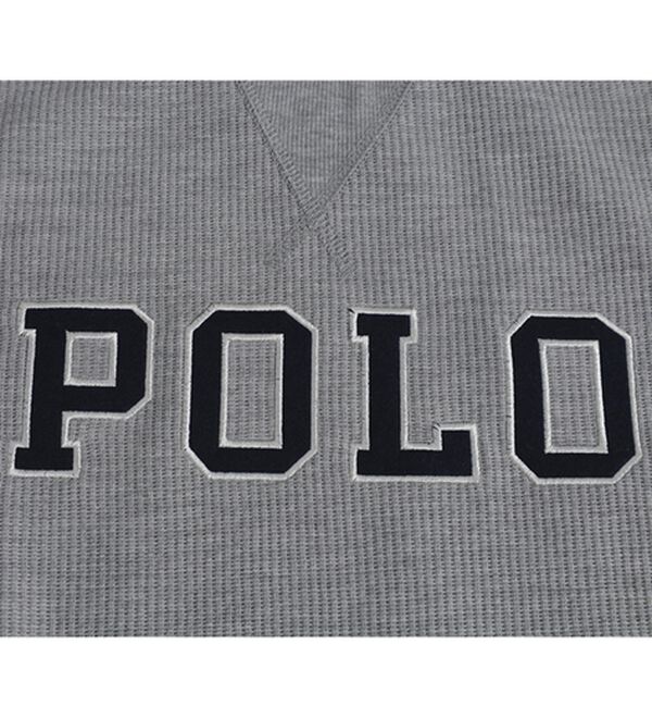 「＜ポロ・ビーシーエス＞ワッフルレイヤードトレーナー（メンズトレーナー）」｜詳細画像