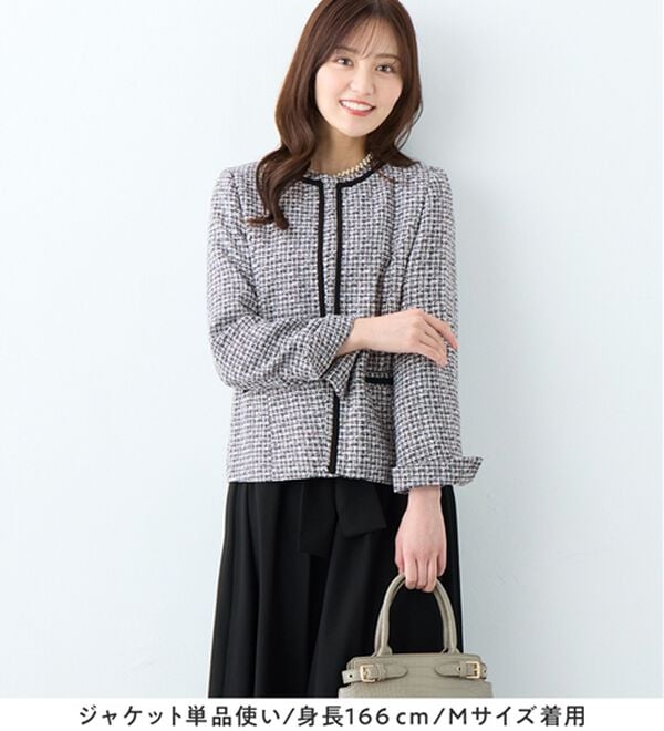 alotta（アロッタ）の「【選べるパンツ】洗える！３点セット着回し力抜群スーツ（パンツスーツ）」｜詳細画像