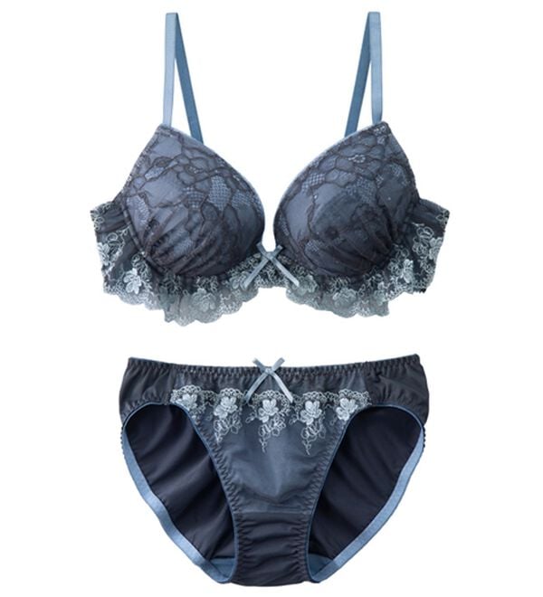 YU'NOW（ユナウ）の「ｔｏ　ｍｅｅブラ＆ショーツ（ブラジャー＆ショーツセット）」｜詳細画像