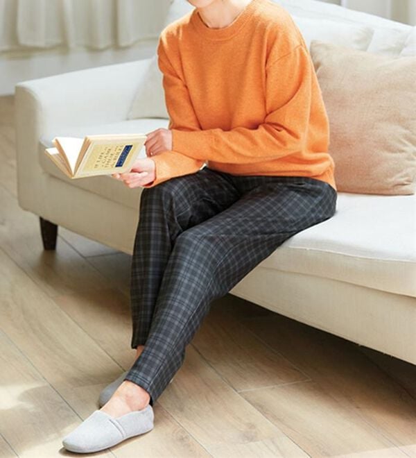 LAVIENNE（ラヴィエンヌ）の「裏シャギーであったか！らくちんジャージパンツ（その他パンツ）」｜詳細画像