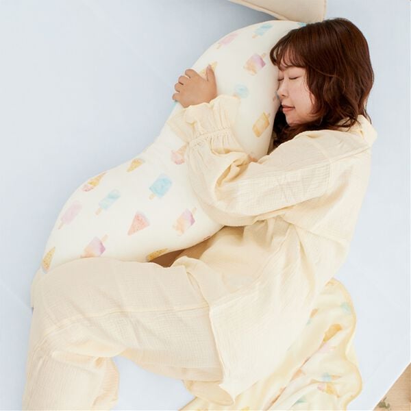 iellio（イエリオ）の「フレスコ冷感抱き枕＜Ｓ字・接触冷感＞（枕）」｜詳細画像