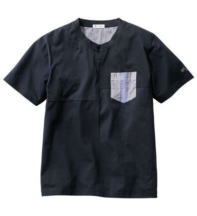 「＜ハッシュパピー＞大人のパネル切替プルオーバー（メンズシャツ）」