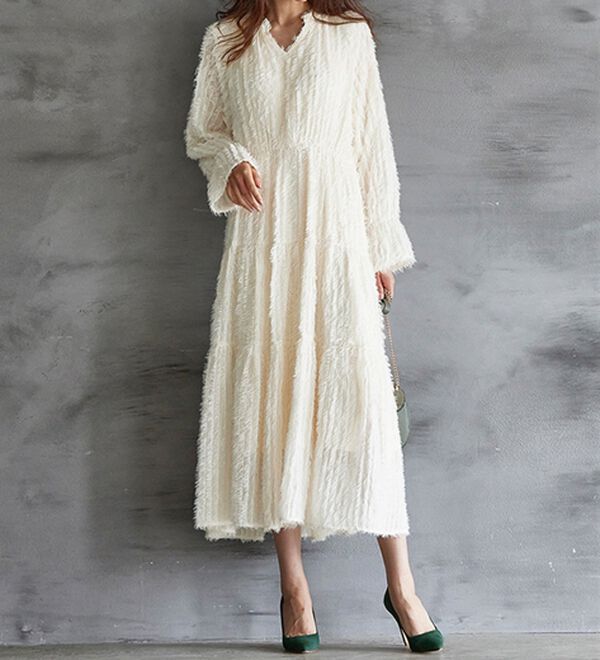 RANAN（ラナン）の「フェアリージャカードワンピース（その他ワンピース）」｜詳細画像