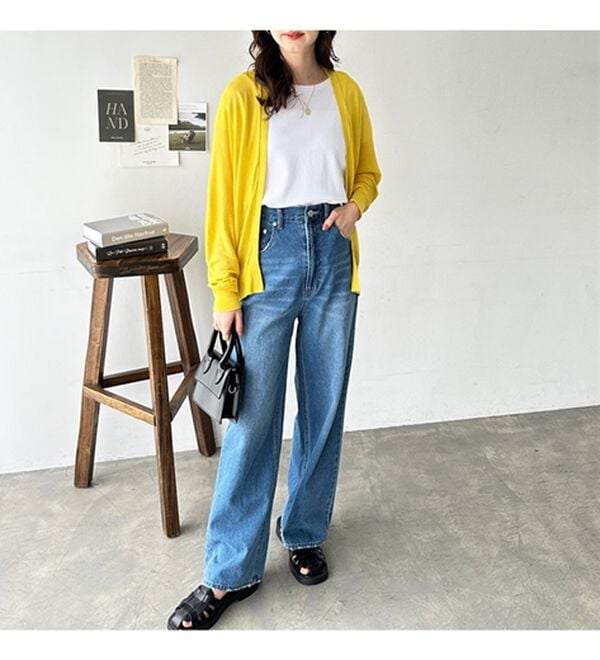 GeeRA（ジーラ）の「【冷房対策に】ひんやりUV対策！ドルマンカーディガン（ニットカーディガン）」｜詳細画像