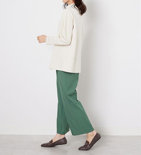 BELLUNA（ベルーナ）の「ワイドネック切替デザインプルオーバー（カットソー）」｜詳細画像