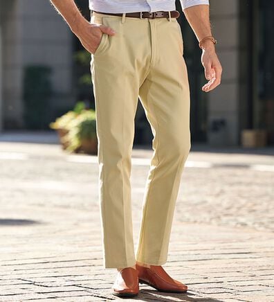 「＜ハッシュパピー＞らくらくデザインチノパンツ（メンズチノパンツ）」