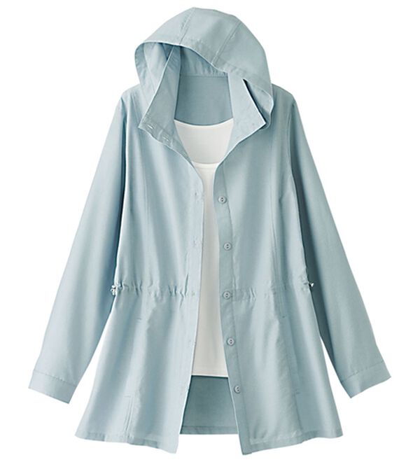 BELLUNA（ベルーナ）の「デニム調デザインパーカー（パーカー）」｜詳細画像