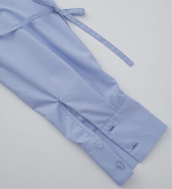 RANAN（ラナン）の「ウエストタック袖リボンシャツ（シャツ）」｜詳細画像