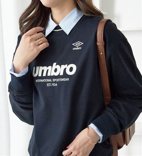 alotta（アロッタ）の「【ＵＭＢＲＯ】裏毛ゆるスウェット（トレーナー・スウェット）」｜詳細画像