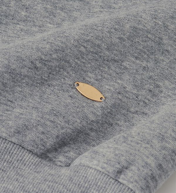 RANAN（ラナン）の「あったか裏起毛衿付きオーバーサイズスウェット（トレーナー・スウェット）」｜詳細画像