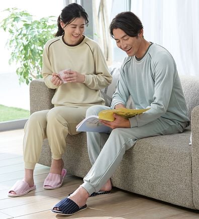 「毎日活躍！スウェット上下セット（メンズルームウェア）」