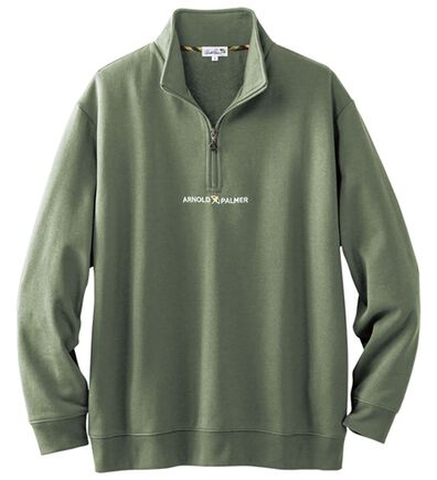 「＜アーノルド　パーマー＞着回し自在！ハーフジップトレーナー（メンズトレーナー）」