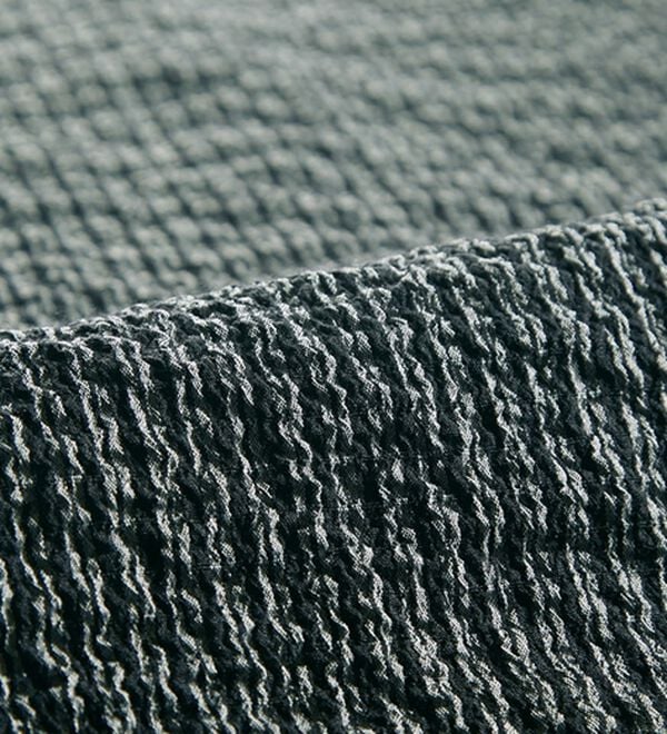 BELLUNA（ベルーナ）の「サッカー調素材ストライプベストアンサンブル（チュニックワンピース）」｜詳細画像