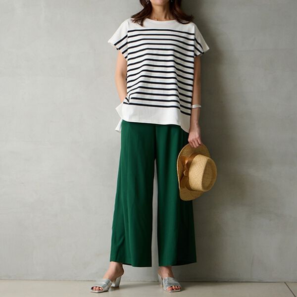 RANAN（ラナン）の「ロングスリットパンツ（フルレングスパンツ）」｜詳細画像