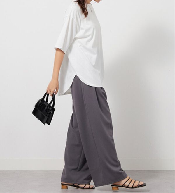 GeeRA（ジーラ）の「プリントチュニックＴシャツ（カットソー）」｜詳細画像