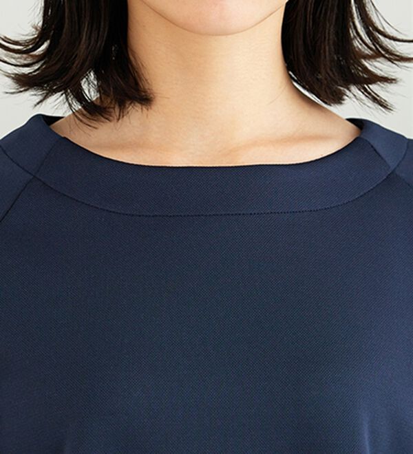 BELLUNA（ベルーナ）の「軽やか！メッシュダンボールプルオーバー（カットソー）」｜詳細画像