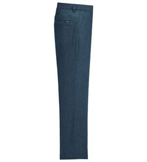 「＜コムルヴァン・オム＞ラクしてすっきり暖かパンツ（メンズフルレングスパンツ）」｜インディゴ