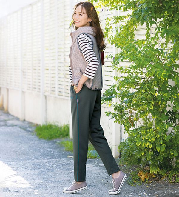 ルフラン（ルフラン）の「【３本組】［Ｋ・ＳＷＩＳＳ］ゆったりが心地いい！ジャージパンツ（その他パンツ）」｜詳細画像