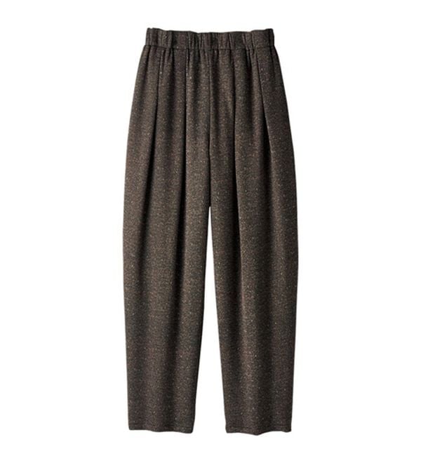 ルフラン（ルフラン）の「【３本組】裏ふわっとぽかぽかツイード調ゆったりパンツ（フルレングスパンツ）」｜詳細画像