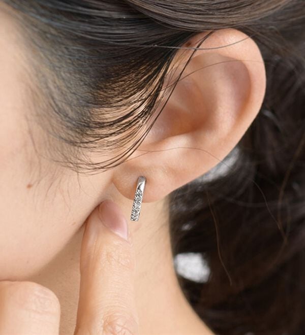 ルフラン（ルフラン）の「煌めきダイヤ　イヤークリップ（イヤリング・ピアス）」｜詳細画像