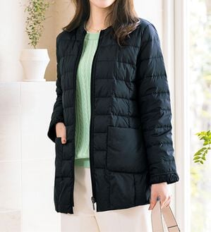 ルフラン（ルフラン）の「スタンド衿ダウンブルゾン（ブルゾン）」｜詳細画像