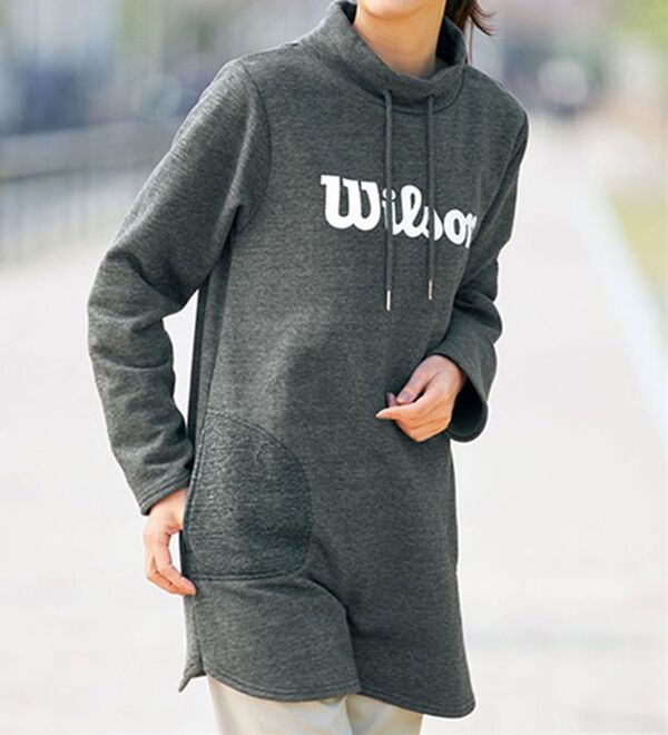 BELLUNA（ベルーナ）の「＜Ｗｉｌｓｏｎ＞裏起毛トレーナー（トレーナー・スウェット）」｜グレー