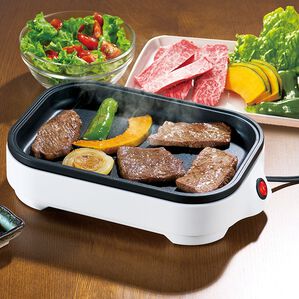 「コンパクトホットプレート（キッチン家電・調理家電）」｜詳細画像