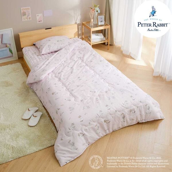 iellio（イエリオ）の「ピーターラビット　洗いざらしミャオマーチ（敷パッド）」｜詳細画像