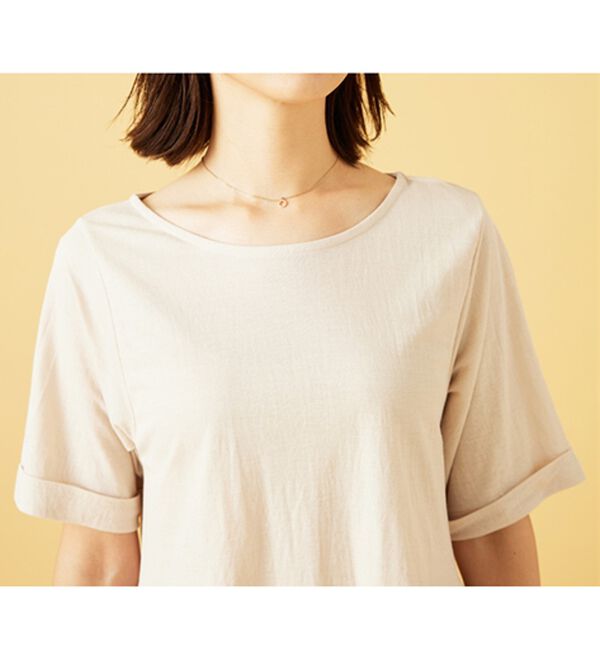 BELLUNA（ベルーナ）の「ヒンヤリ！サイドレース切替チュニック（チュニック）」｜詳細画像