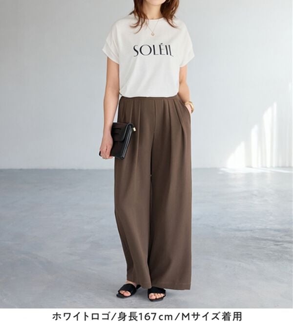 Viola e Viola（ヴィオラ エ ヴィオラ）の「脱普通！すっきり見え大人の上品Ｔシャツ（Tシャツ）」｜詳細画像