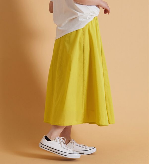 BELLUNA（ベルーナ）の「ふんわり切替フレアースカート（ロングスカート）」｜詳細画像