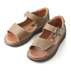 ルフラン（ルフラン）の「ワイズが調節できるカジュアルサンダル（サンダル・ミュール）」｜ブラウン