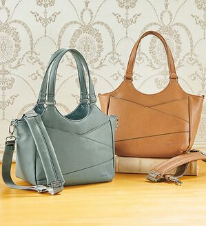 BELLUNA（ベルーナ）の「＜ゴールデンベア＞肩当て付２ＷＡＹ手提げ（ハンドバッグ）」｜詳細画像