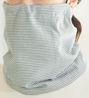 BELLUNA（ベルーナ）の「抗菌フェイスガードになる２ＷＡＹスヌード（ストール・スカーフ・マフラー）」｜詳細画像