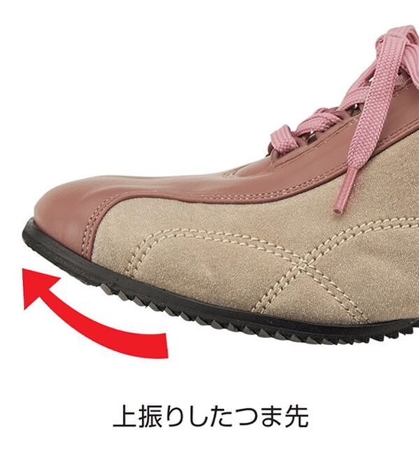 ルフラン（ルフラン）の「外反母趾対応　５Ｅストレッチトラベルウォーキング（スニーカー）」｜詳細画像