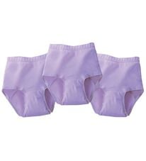 「【３枚組】おしりまですっぽり超安心ショーツ（同色３枚組）（安心ショーツ）」