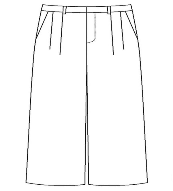 BELLUNA（ベルーナ）の「パール付ブラウスワイドパンツセットアップ（ブラックフォーマル（喪服・礼服））」｜詳細画像