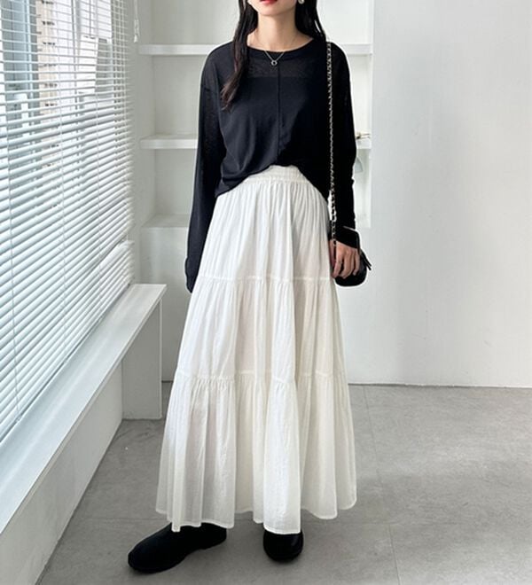 GeeRA（ジーラ）の「着回し自在！スラブシアートップス（カットソー）」｜詳細画像