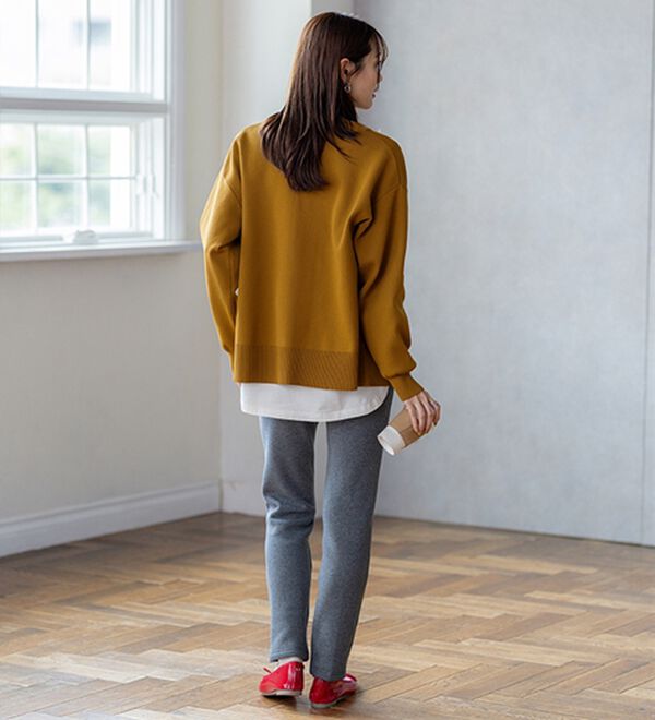 BELLUNA（ベルーナ）の「まるではく毛布！静電防止付裏ファーレギンス（スパッツ・レギンス）」｜詳細画像