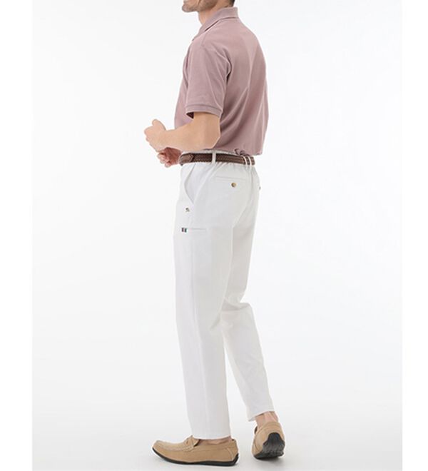 「＜アーノルド　パーマー＞ワンポイント刺しゅう鹿の子ポロシャツ（長袖・半袖）（メンズポロシャツ）」｜詳細画像