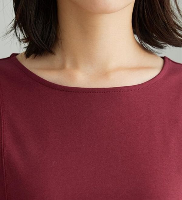 BELLUNA（ベルーナ）の「ヒンヤリ！袖タックデザインプルオーバー（カットソー）」｜詳細画像