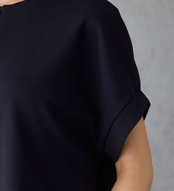 alotta（アロッタ）の「ジップ使いセットアップ（ブラウススーツ）」｜詳細画像